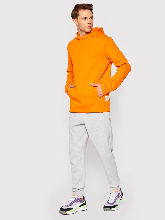 Felpa BLM604 Arancione Oversize