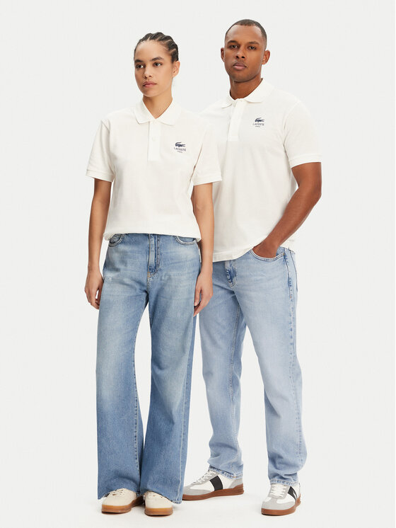 Lacoste Lacoste Poloshirt PH2723 Écru Regular Fit
