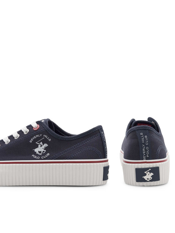 Beverly Hills Polo Club Beverly Hills Polo Club Sneakers aus Stoff BHPC027M Dunkelblau