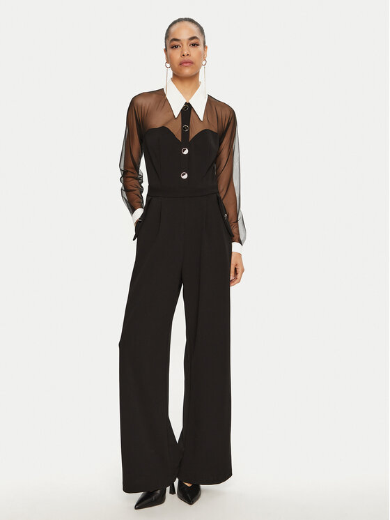 Rinascimento Rinascimento Jumpsuit CFC0122279003 Nero Regular Fit