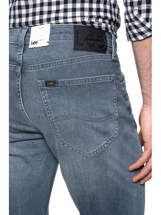 Lee Lee Jeansy AUSTIN Szary Straight Fit