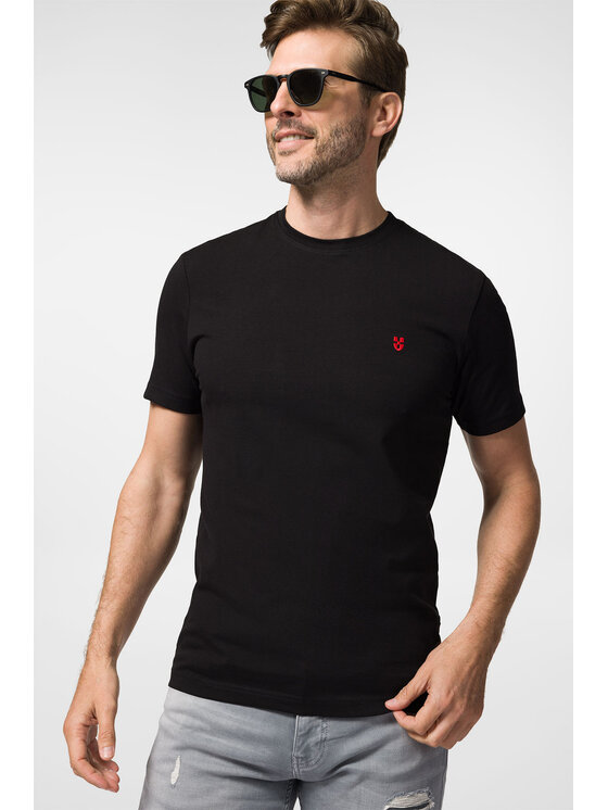 Próchnik Próchnik T-Shirt PM 2 TS073123000035 Czarny Regular Fit