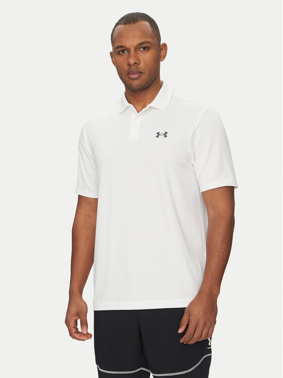 Under Armour Under Armour Поло Matchplay 1377374 Білий Regular Fit