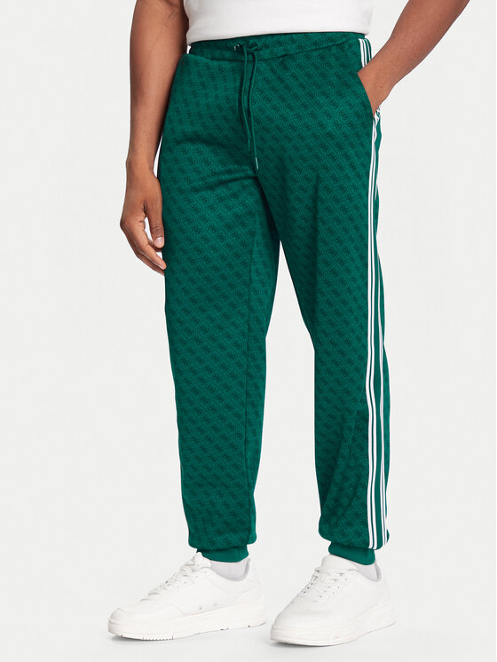Guess Guess Pantaloni da tuta Z5BB19 K2042 Verde Regular Fit