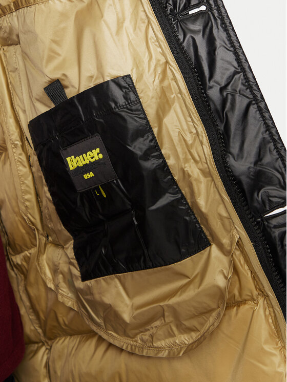 Blauer Blauer Пухено яке 24WBLUK03027 Черен Regular Fit