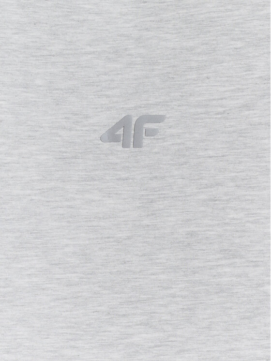 4F 4F T-Shirt NOS Szary jasny Regular Fit