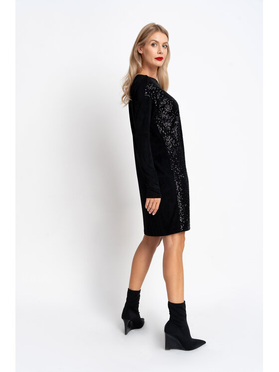 CLICK CLICK Φόρεμα Sukienka Stella Μαύρο Oversize