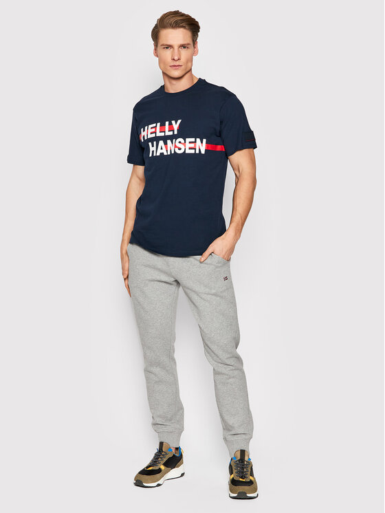 Helly Hansen Helly Hansen T-Shirt Rwb Graphic 53763 Granatowy Regular Fit