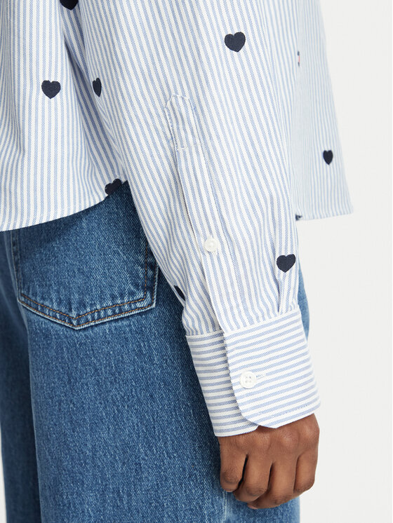 Tommy Jeans Tommy Jeans Särk Critter  DW0DW23438 Helesinine Oversize