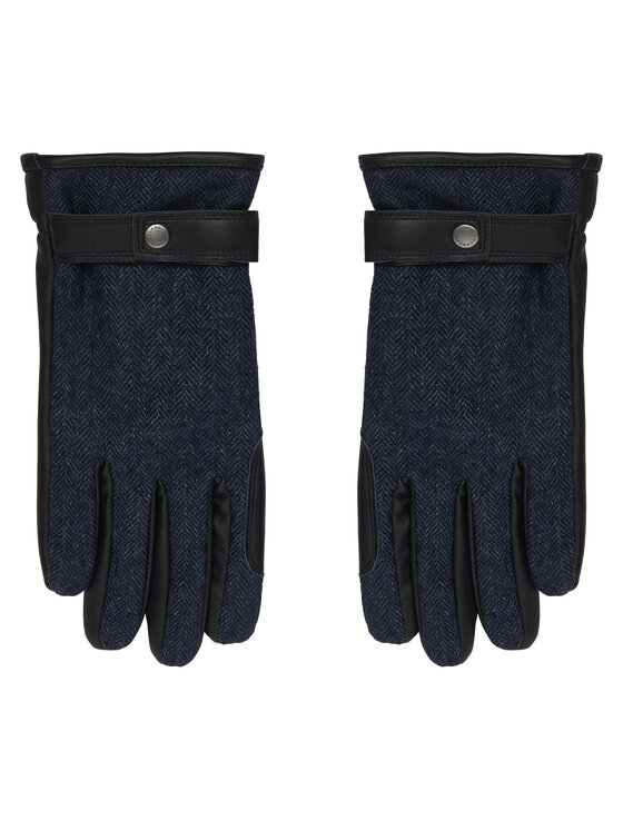 Barbour Barbour Rukavice Barlow MGL0150NY91 Tamnoplava