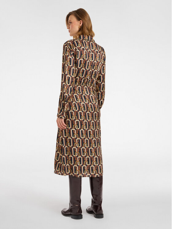 Elena Mirò Elena Mirò Vestito 7434P100261N002 Marrone Regular Fit