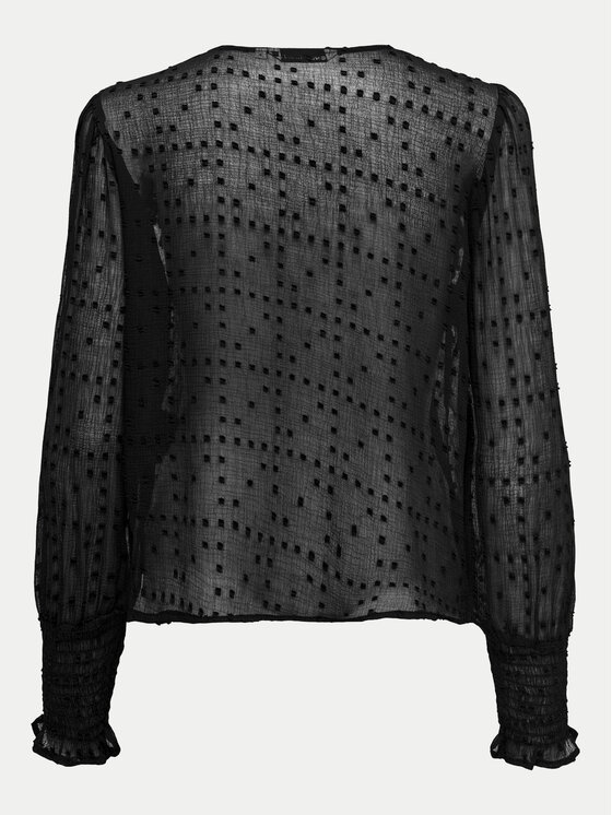 ONLY ONLY Särkpluus Eleanor 15324229 Must Regular Fit