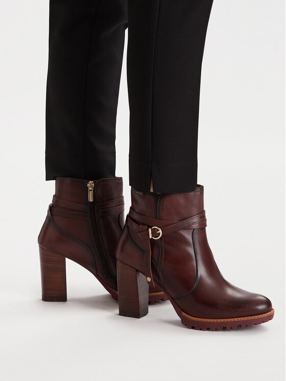 Pikolinos Pikolinos Škornji W7M-8806 Bordo rdeča