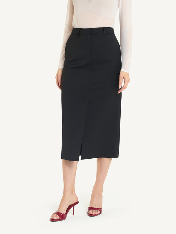 KMX KMX Spódnica ołówkowa 116260007 Czarny Fitted Fit