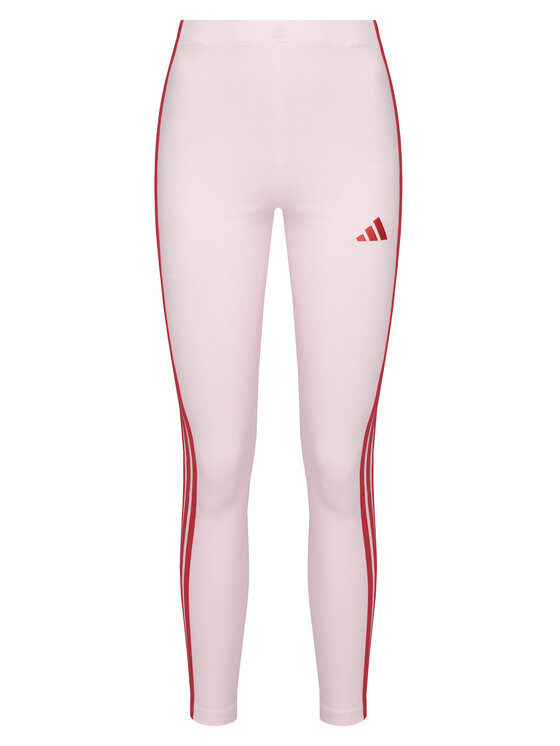 adidas Legginsy Essentials 3-Stripes KC5180 Różowy Slim Fit