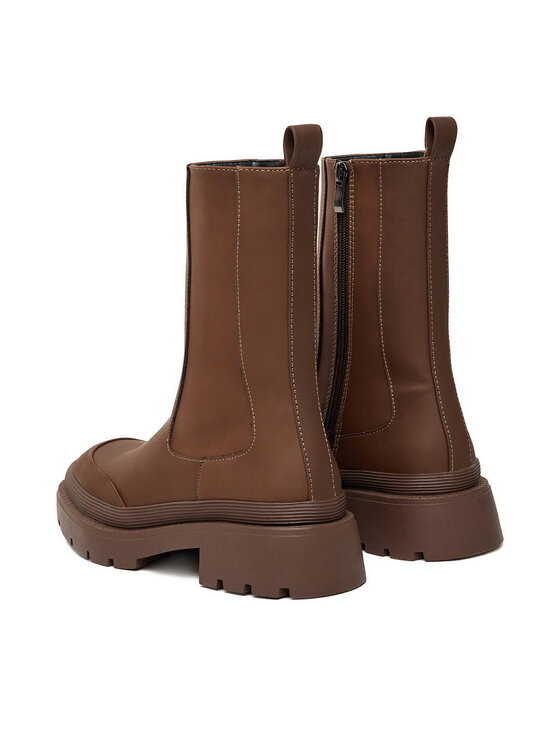 DeeZee DeeZee Botki 13096-10 Brązowy