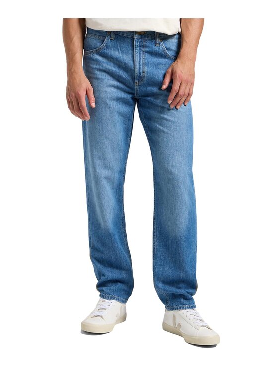 Lee Lee Jeansy OSCAR Niebieski Loose Fit
