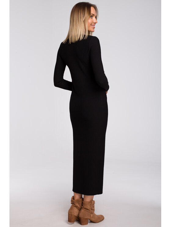 Made of Emotion Made of Emotion Vestito di maglia M544 Nero