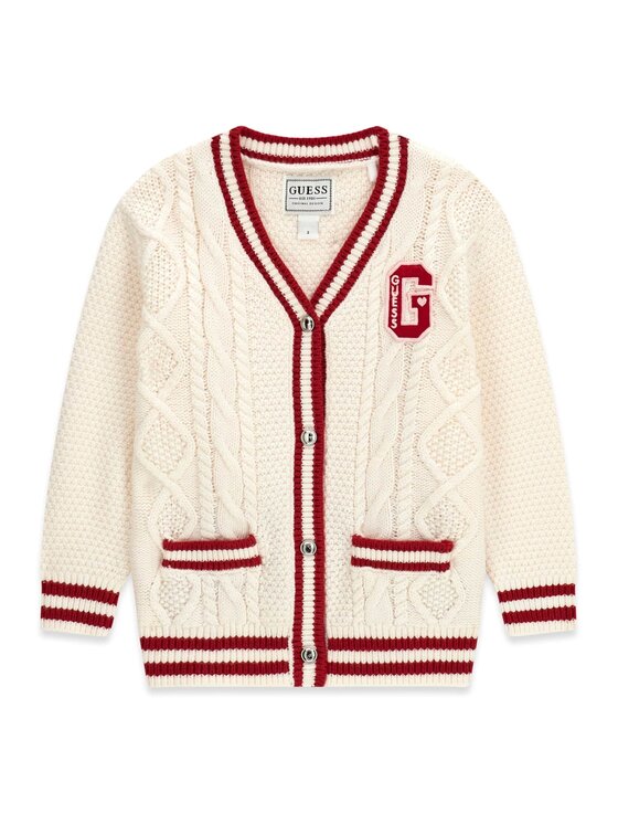 Guess Kids Guess Kids Kardigan 180514 Beżowy Classic Fit
