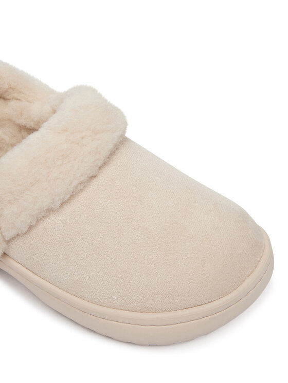 Crocs Crocs Ciabatte Classic Unfurgettable Suede Clog 212106 Crema