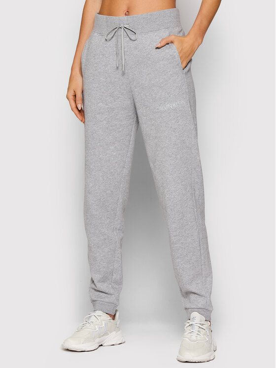 Calvin Klein Performance Pantaloni da tuta 00GWF1P608 Grigio Regular Fit •  Modivo.it