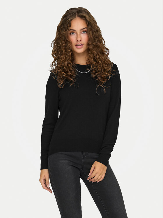 ONLY ONLY Sweater Venice 15333989 Fekete Regular Fit
