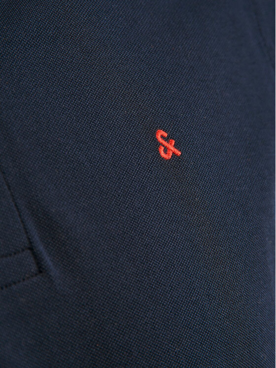 Jack&Jones Jack&Jones Polo Paulos 12136668 Tamnoplava Slim Fit
