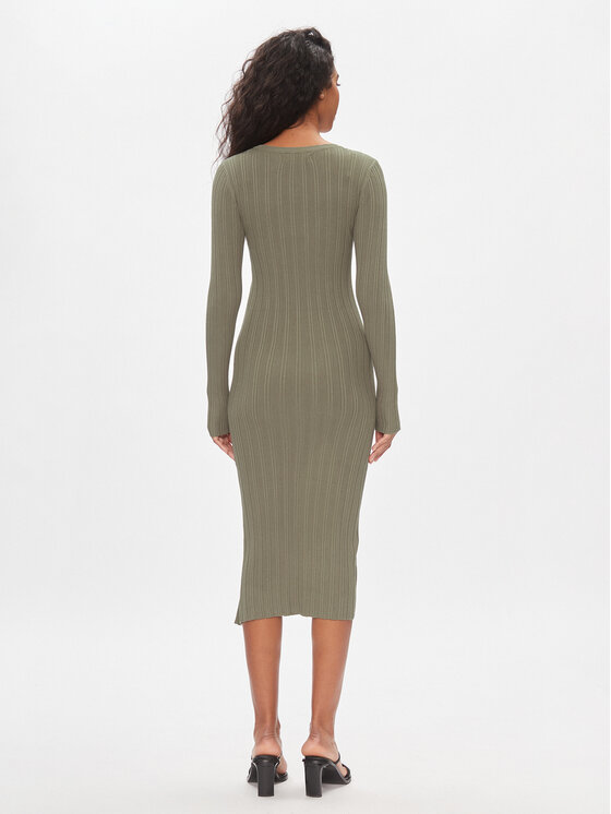 ONLY ONLY Strickkleid Meddi 15311087 Grün Slim Fit