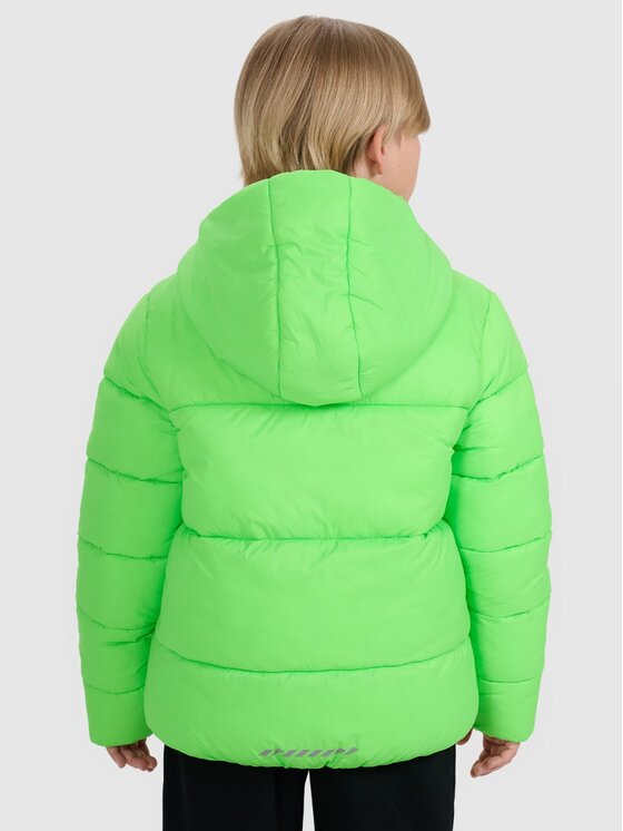 4F 4F Giubbotto piumino 4FJRAW25TDJAM0809-45N Verde Regular Fit