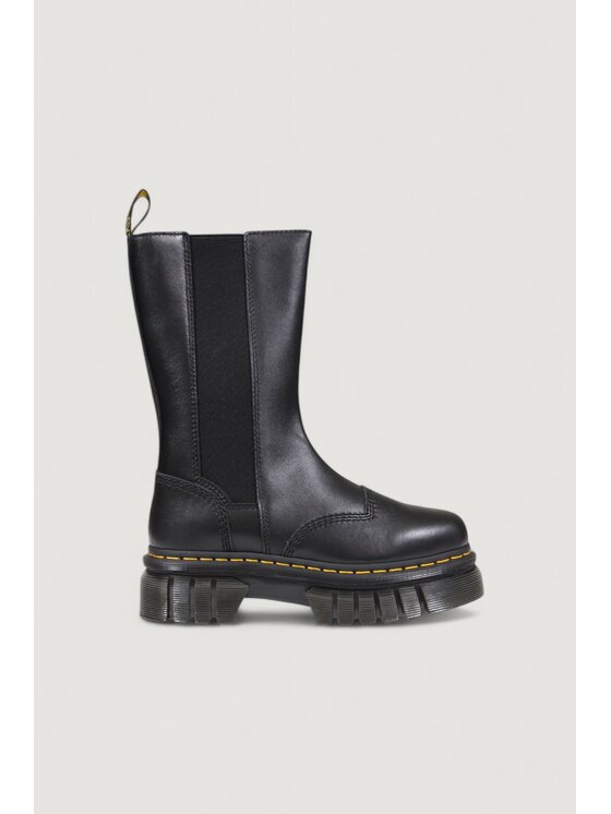 Dr. Martens Dr. Martens Μπότες Audrick Chelsea Tall Nappa Lux Μαύρο
