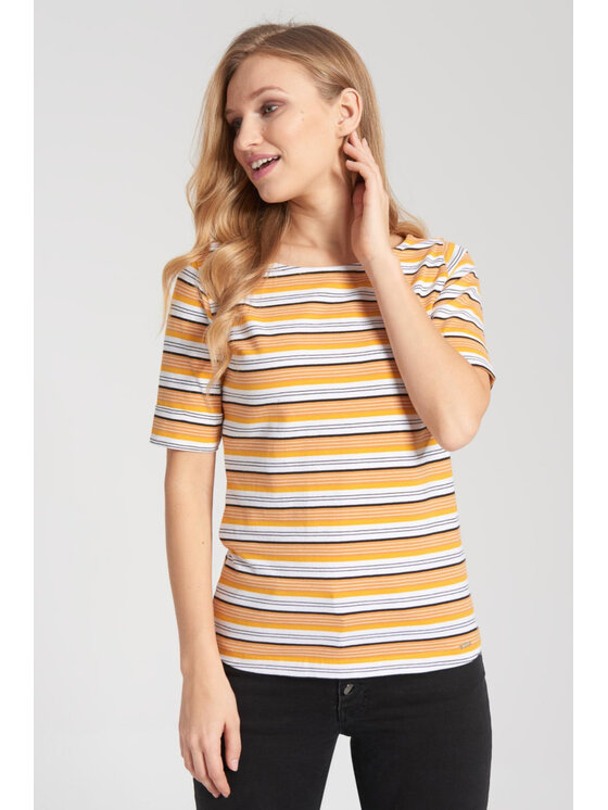 QUIOSQUE QUIOSQUE Blúzka QUIOSQUE 1IH005321 Žltá Regular Fit