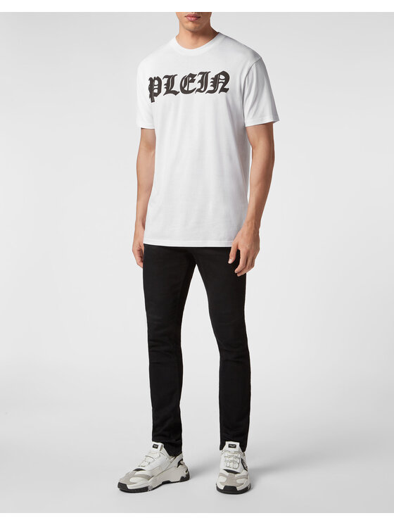 PHILIPP PLEIN PHILIPP PLEIN T-shirt 22839 Bianco Regular Fit