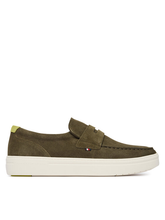 Tommy Hilfiger Tommy Hilfiger Scarpe basse Modern Light Hybrid Suede LoaferFM0FM05786 Verde