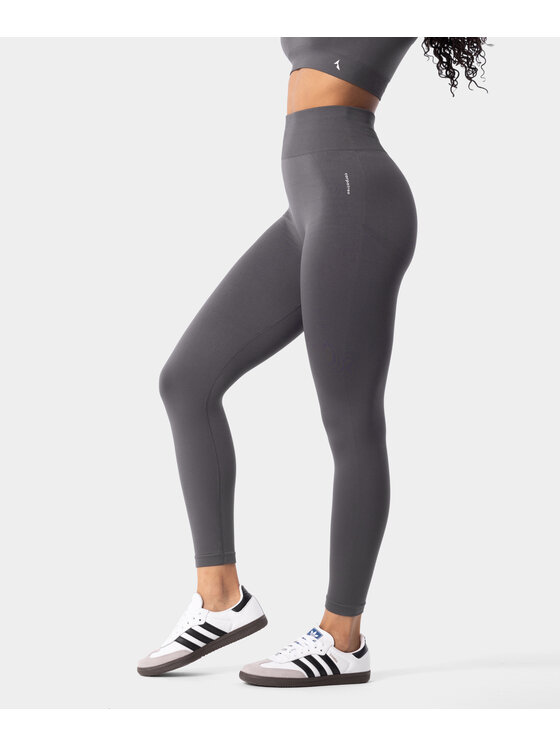 Carpatree Carpatree Legginsy Simply Leggings Szary Fitted Fit