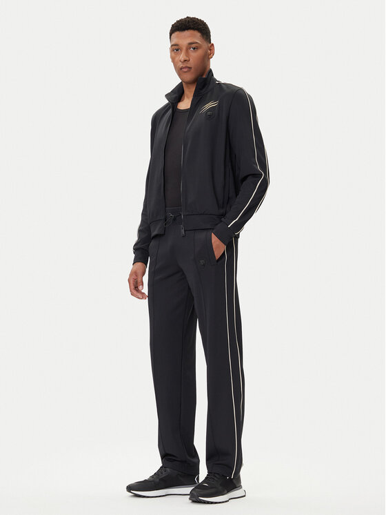 Plein Sport Plein Sport Spodnie dresowe FAEC MJT2680 STE003N Czarny Loose Fit