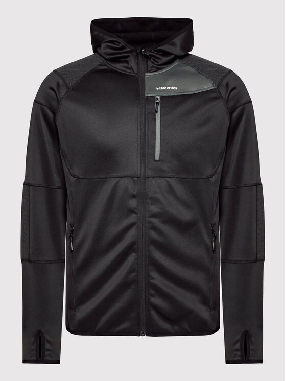 Viking Viking Bluza Yosemite 720/24/1243 Czarny Regular Fit