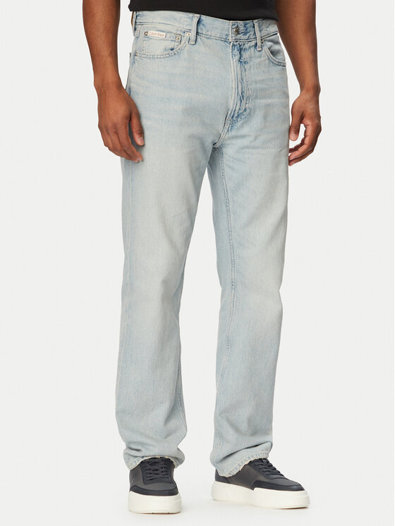 Calvin Klein Jeans Calvin Klein Jeans Farmer LV04RG789G Világoskék Straight Fit