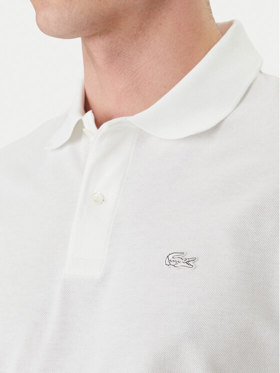 Lacoste Lacoste Polokošeľa PH7757 Biela Loose Fit