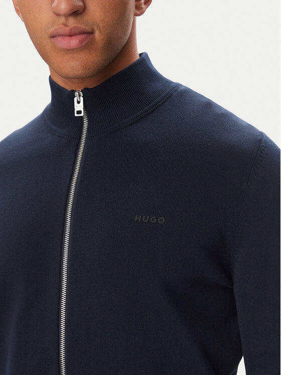 HUGO HUGO Kardigan San Jacomo-C 50553606 Tamnoplava Slim Fit