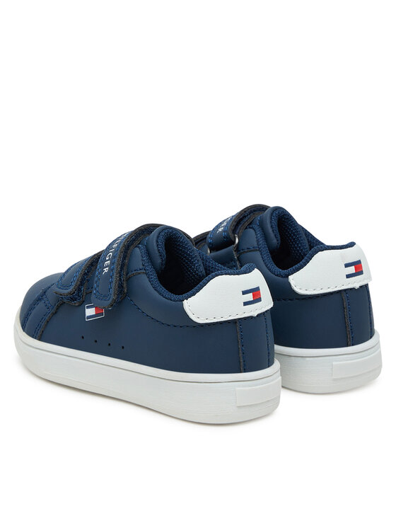 Tommy Hilfiger Tommy Hilfiger Сникърси Low Cut Velcro Sneaker T1X9-34062-1355 M Тъмносин