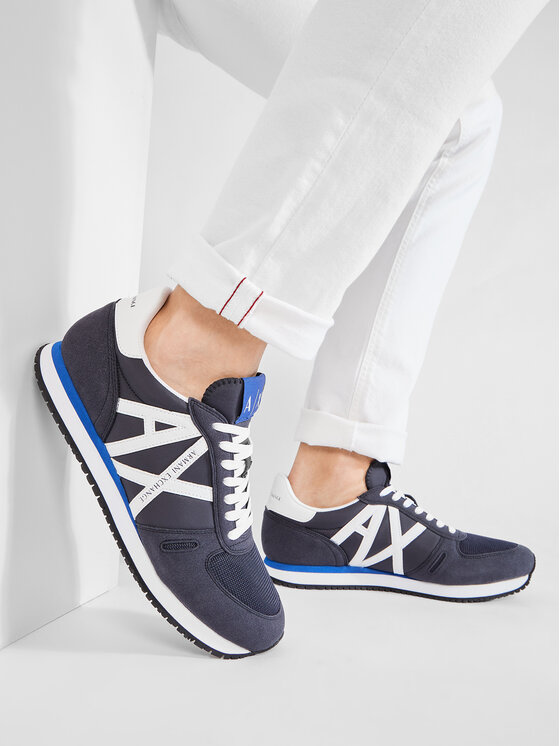 Armani Exchange Armani Exchange Sneakersy XUX017 XCC68 K487 Granatowy