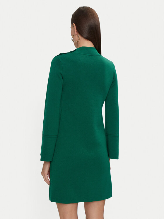 Luisa Spagnoli Luisa Spagnoli Трикотажна сукня Melodiosa 58421 Зелений Regular Fit