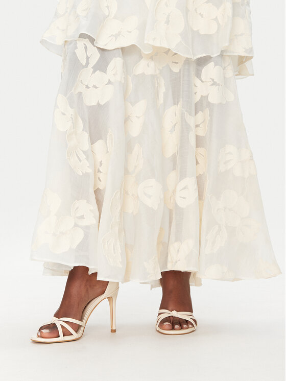 ACCESS FASHION ACCESS FASHION Spódnica maxi 53-6025-558 Écru Regular Fit
