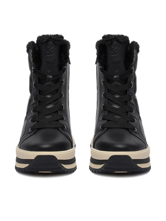 Rieker Rieker Schnürschuhe CEO-W3872-00 Schwarz