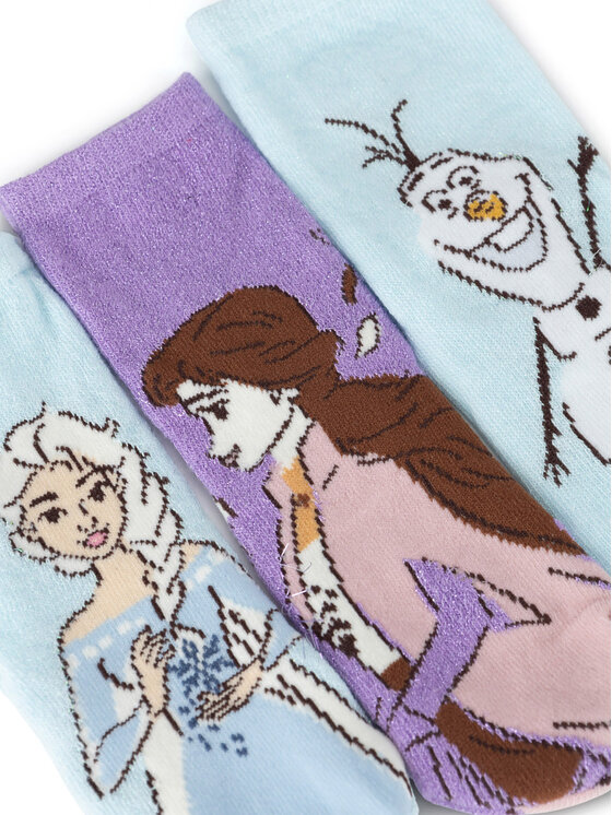 Frozen Frozen Дълги чорапи ACCCS-AW24-234DFR (3-pack) Виолетов