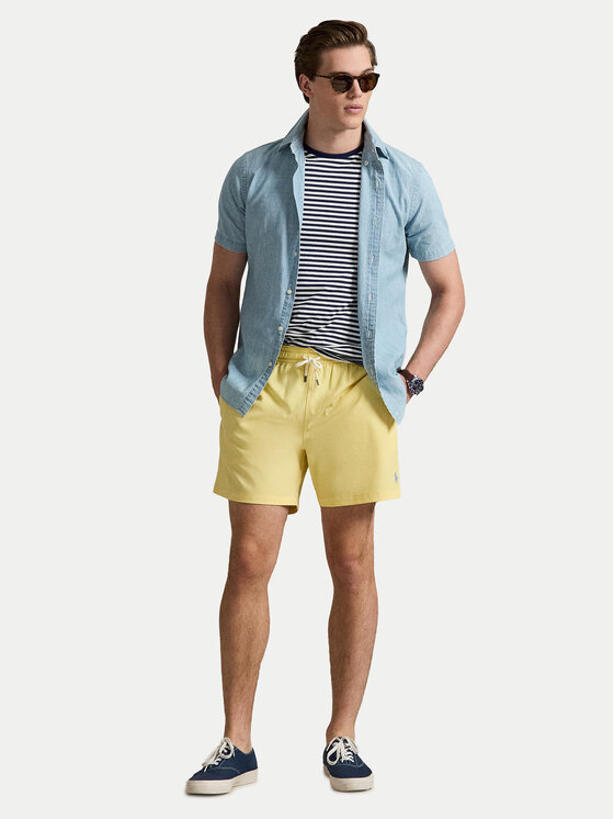 Polo Ralph Lauren Polo Ralph Lauren Plavecké šortky 710957782504 Žltá Classic Fit