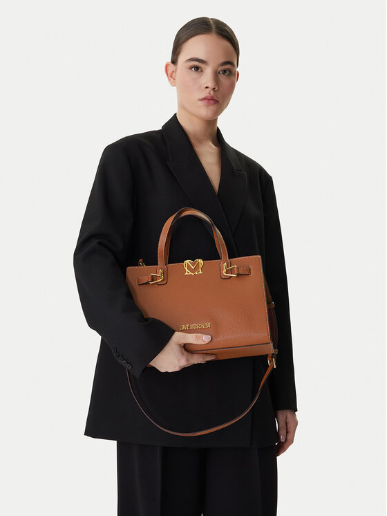 LOVE MOSCHINO Torebka JC4126PP1OLM0200 Brązowy