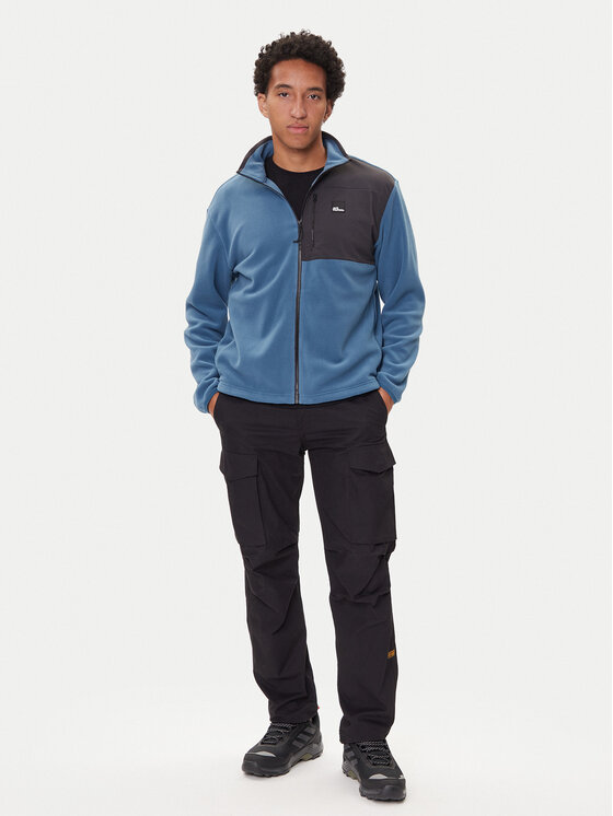Jack Wolfskin Jack Wolfskin Polar Sumetro Fz A64108 Albastru Relaxed Fit