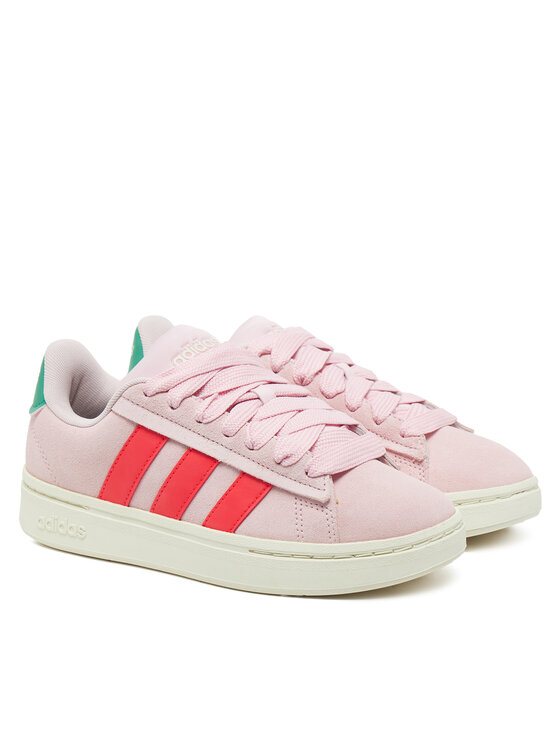 adidas adidas Sneakersy Grand Court Alpha JI1717 Różowy