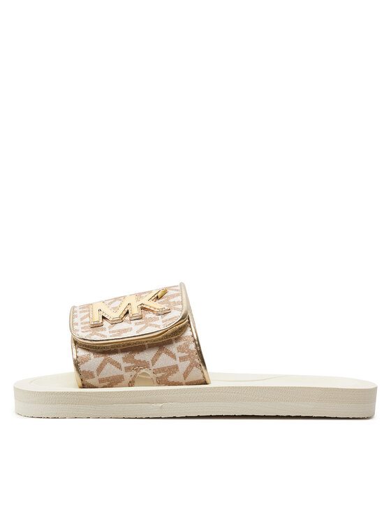 MICHAEL KORS KIDS MICHAEL KORS KIDS Klapki MK100946 Beżowy